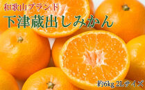 ［産直］下津蔵出しみかん約6kg（2Lサイズ）★2026年1月中旬頃より順次出荷