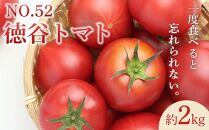 特選徳谷トマト約2kg　生産者52番　フルーツトマト