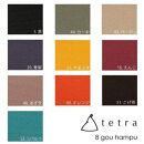 【大東寝具】tetra 8号帆布（レギュラーサイズ）【ビーズクッション座椅子】（カーキ）