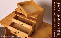 A4書類ケース3段&nbsp;ヨコ型&nbsp;アーミッシュ色