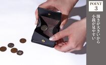 木のコインケース&nbsp;黒檀