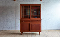 ピッキオ&nbsp;カップボード&nbsp;無垢家具&nbsp;北欧家具デザイン&nbsp;ブラックチェリー