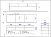 【ROUND テレビボード　ブラックチェリー153cm】＜ブラックチェリー材ツキ板　オイルフィニッシュ＞ 家具 テレビ台 テレビボード TVボード AVボード 棚 リビングボード サイドボード ローボード MUFactory