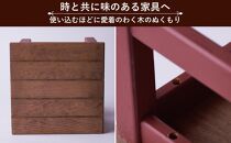 ガジェットスツールレッドS
