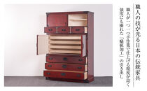 【吉野民芸&nbsp;40和タンス】★創業明治40年老舗「境木工」熟練の職人の手により1つ1つ丁寧に作り上げる伝統工芸品「吉野民芸家具」