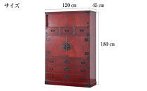 【吉野民芸&nbsp;40和タンス】★創業明治40年老舗「境木工」熟練の職人の手により1つ1つ丁寧に作り上げる伝統工芸品「吉野民芸家具」