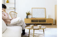 【開梱設置】高野木工 LECCE レッチェ 164TVボード オーク (透明ガラス) 【10年保証】