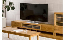 【開梱設置】高野木工 LECCE レッチェ 200TVボード オーク (透明ガラス) 【10年保証】