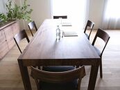 CARAMELLA Dining Table 91196 walnut