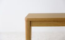 【開梱設置】高野木工 プレーン リビングテーブル 120cm ホワイトオーク【10年保証】