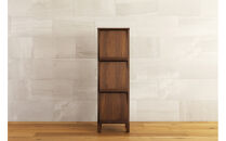 【開梱設置】高野木工 LECCE レッチェ 40マガジンレコードラック ウォルナット【10年保証】