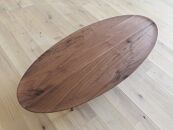 BORDO Oval Table 105 walnut