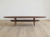 BORDO Oval Table 105 walnut