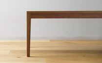【開梱設置】高野木工 プレーン リビングテーブル 120cm ウォールナット【10年保証】