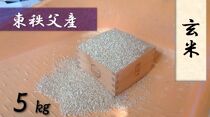 【ポイント交換専用】【東秩父産】コシヒカリ（玄米）5kg