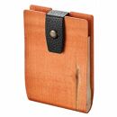 【ギフト用】【百年物語プロジェクト】&nbsp;名刺入れ　タテ型コンパクト『バーミリオン』