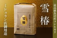 最高級魚沼産コシヒカリ「雪椿」60kg(5kg×12袋)　特別栽培米