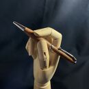 【木製ボールペンとシャープペンシル(0.5mm)のセット（楠木瘤杢(クスノキコブモク)・艶消し仕上げ）2Pice】木軸ボールペン 木軸シャープペンシル 銘木 MUKU屋 MUFactory