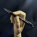 【木製ボールペンとシャープペンシル(0.5mm)のセット（黒檀（コクタン）・艶消し仕上げ）2Pice】木軸ボールペン 木製シャープペンシル 木軸シャープペンシル 銘木 MUKU屋 MUFactory