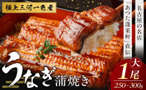 【極上三河一色産】うなぎ蒲焼&nbsp;1尾（名古屋の名店「熱田蓬莱軒」&nbsp;直伝）