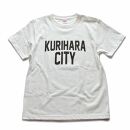 KURIHARA CITY Tシャツ / バニラホワイト（Sサイズ）