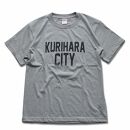 KURIHARA CITY Tシャツ / ミックスグレー（Lサイズ）