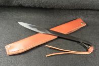 日本刀の材料で製作した小刀