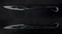 日本刀の材料で製作した小刀