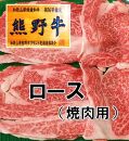 和歌山県特産高級和牛『熊野牛』焼肉ロース600g（自家牧場で育てました！）