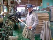 南砺市福光のバット職人が作る　オーダーメイド軟式用木製バット《南砺の逸品》