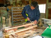 南砺市福光のバット職人が作る　オーダーメイド軟式用木製バット《南砺の逸品》