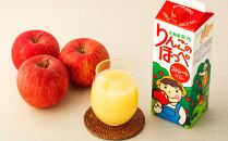 りんごのほっぺ 1L×5本 りんごジュース 果汁100% ストレート 北海道産【ポイント交換専用】