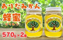 ありだみかん蜂蜜 2本セット（570ｇ×２本）