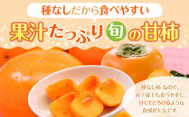 【2026年10月上旬以降発送】◆先行予約◆和歌山県産&nbsp;平核無柿＜贈答用／秀品＞8～13玉【MG4】柿&nbsp;種無し&nbsp;たねなし&nbsp;ひらたね&nbsp;先行予約