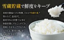 【5か月定期便】 おぼろづき5kg ななつぼし5kg 計10kg ×5回 雪蔵工房 2種セット 【令和6年産】