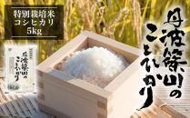 丹波たぶち農場の特別栽培米こしひかり5kg