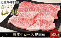 【ポイント交換専用】近江牛ロース&nbsp;焼肉用&nbsp;500g