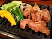 ◆実生庵のB級グルメ 高島とんちゃん焼き 味付けかしわ 鶏肉 1パック 400ｇ 冷凍