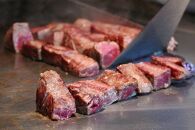 ◆実生庵の黒毛和牛近江牛【特上霜降】リブロースブロック肉 BBQ焼肉・ステーキ用 1000g 冷蔵