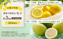【20箱限定】皮まで美味しい農薬不使用レモン&nbsp;約3kg【栽培期間中農薬不使用&nbsp;瀬戸田&nbsp;瀬戸田レモン&nbsp;檸檬&nbsp;瀬戸内レモン&nbsp;フルーツ&nbsp;柑橘&nbsp;シトラス&nbsp;&nbsp;有機肥料&nbsp;防腐剤不使用&nbsp;レモネード&nbsp;尾道市&nbsp;広島】