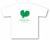 屋久島ウィルソン株ハートTシャツ (白地／Sサイズ：男女兼用)