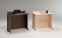 折り畳みデスク　パタン　ベージュ色