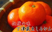 【紀州伝統の味】 下津 蔵出し みかん 10kg【混合サイズ】