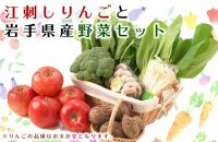 江刺りんごと岩手県産野菜セット【８月お届け】