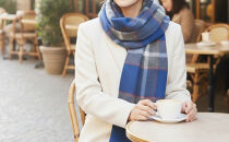 【神戸タータン】ウールストール