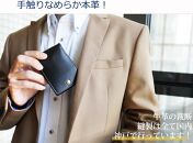 【ブラウン】FOOTANブランド　本革小銭入れ・カードケース・コインケース