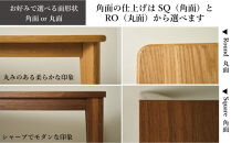 CNT01-DT&nbsp;ダイニングテーブル&nbsp;幅130cm&nbsp;奥行80cm&nbsp;ホワイトオーク無垢&nbsp;大川市&nbsp;貞苅椅子製作所&nbsp;開梱組立設置付き