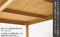 CNT01-DT&nbsp;ダイニングテーブル&nbsp;幅140cm&nbsp;奥行80cm&nbsp;ホワイトオーク無垢&nbsp;大川市&nbsp;貞苅椅子製作所&nbsp;開梱組立設置付き