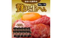 おおいた和牛の贅沢生ハム500g_1221R