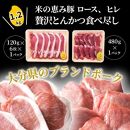 米の恵み豚/ロース,ヒレ贅沢とんかつ食べ尽し1.2kg